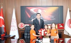 Başsavcıya 23 Nisan ziyareti