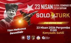 23 Nisan'da Konyaaltı'da muhteşem gösteri