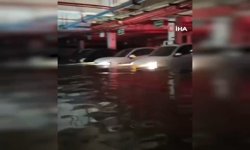 Çin’i sel vurdu, araçlar sular altında kaldı