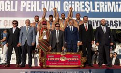 Manavgat'ta başpehlivan belli oldu