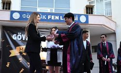 Kemer'de mezuniyet sevinci