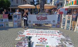 Antalya’da hayvan hakları eylemi