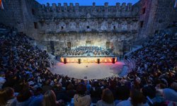Aspendos'ta konser coşkusu