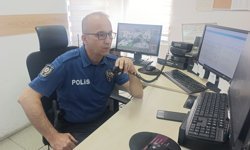 Polis memurundan telsizde duygusal veda