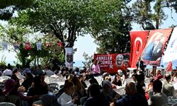 Şehit anneleri unutulmadı