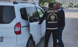 Antalya'da hırsız yakalandı