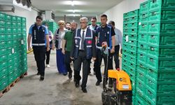 Antalya Hali'nde bayram denetimi