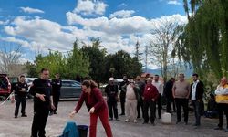 Korkuteli'de yangın ve tahliye eğitimi
