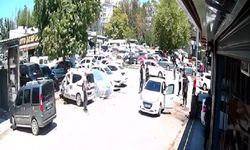 Kazaya neden olan sürücü biber gazıyla saldırdı