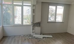 Çatlaklardan ışık görülen apartmanda korku dolu yaşam