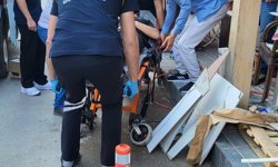Serik’te bıçaklı saldırgan kaçtı
