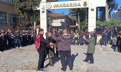 Korkuteli'de temsili asker uğurlaması