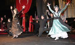 Kemer'de muhteşem gösteri