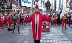 Mehter Takımı New York’un Times Meydanı'nda büyük ilgi gördü