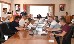 Kemer'de meclis toplantısı gerçekleşti
