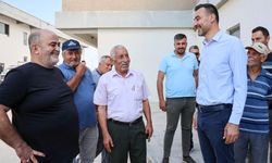 Başkan Vekili Çiçek'ten hal ziyareti