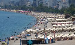 Antalya'da sıcaklık 38 derece