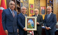 Eray Erdem'den Devlet Bahçeli'ye ziyaret