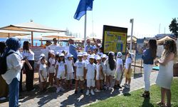 Kemer'de mavi bayrak sevinci