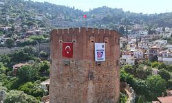 Kızılkule'de nefes kesen gösteri