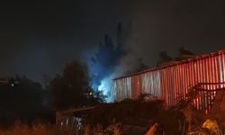 Muratpaşa'da iş yerinde yangın