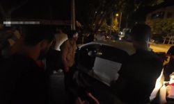Kavşaktaki kaza kamerada