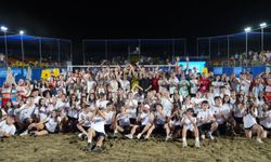 Alanya'da voleybol şöleni sona erdi