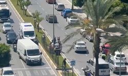 Otomobil ile motosiklet çarpıştı