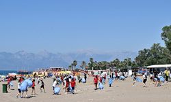 Öğrenciler hem temizlik yaptı hem veri topladı