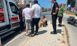 Alanya'da motosiklet kazası