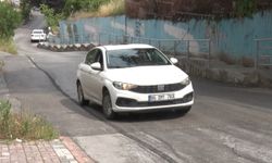Araçların çıkamadığı yokuş Türkiye’de gündem oldu