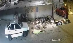 Kaldırımda uyuyanı fark etmedi, üzerinden otomobille geçti