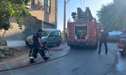 Alanya'da dairede yangın paniği