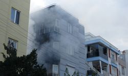 Yangında mahsur kaldılar