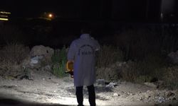 Boş arazide ölü bulundu