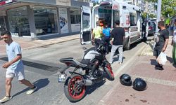 Manavgat'ta aynı kavşakta üst üste kazalar