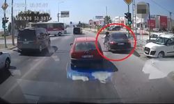 Genç kıza çarptığı anlar saniye saniye görüntülendi