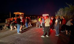 Serik'te zincirleme kaza