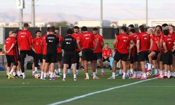 Paraguay maçının hazırlıkları başladı