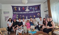 Alman öğrencilerden Antalya Kadın Danışma Merkezi'ne ziyaret