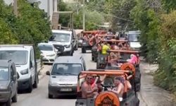 Alanya'da safari araçlarına ceza
