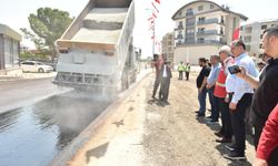 Kepez'de asfalt sezonu başladı