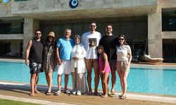 Alperen Şengün, Antalya'da tatil yaptı
