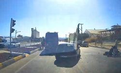Motosiklet sürücüsü ağır yaralandı