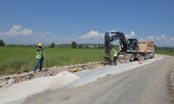 Manavgat'ta içme suyu yenileme çalışması