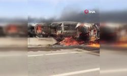 Kaza sonrası otobüste yangın çıktı: 25 ölü