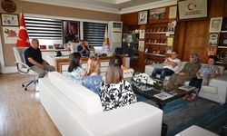 Öğretmenlerden Başkan Topaloğlu’na ziyaret