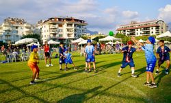 Alanya'da hentbol şöleni