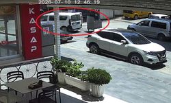 Serik'te çöp konteyneri kaza yaptı