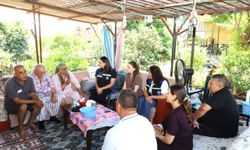 Aksu’da kapı kapı hizmet